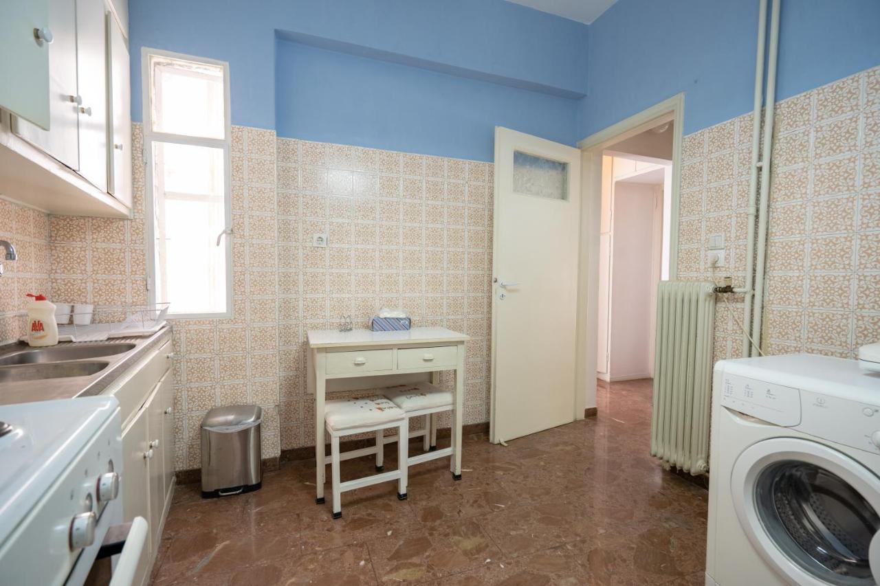 Larissa Station Metro St. 2 Bedrooms 3 Pers. Flat 아테네 외부 사진