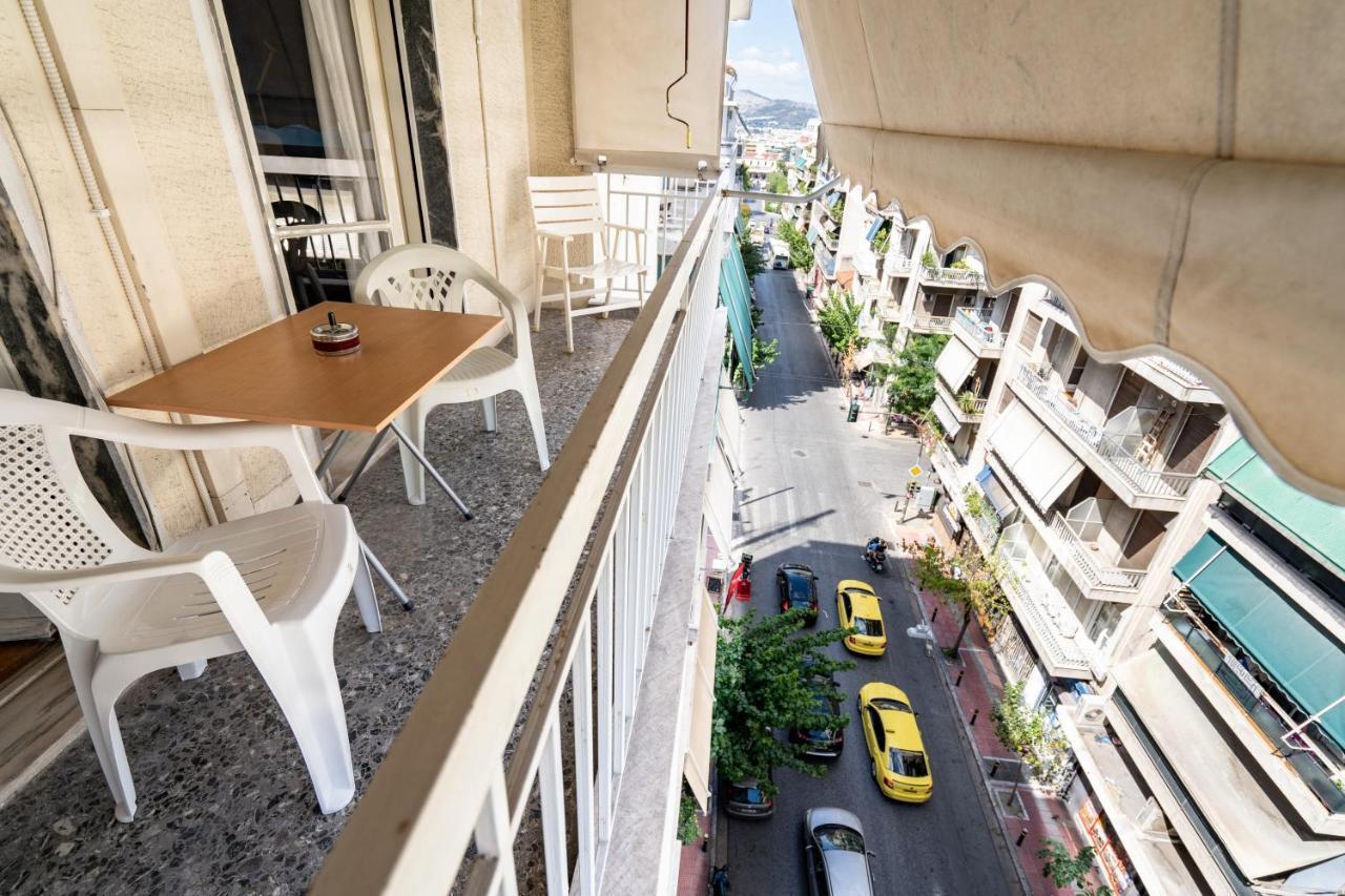 Larissa Station Metro St. 2 Bedrooms 3 Pers. Flat 아테네 외부 사진