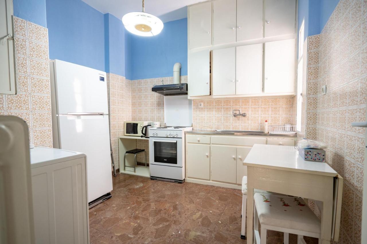 Larissa Station Metro St. 2 Bedrooms 3 Pers. Flat 아테네 외부 사진